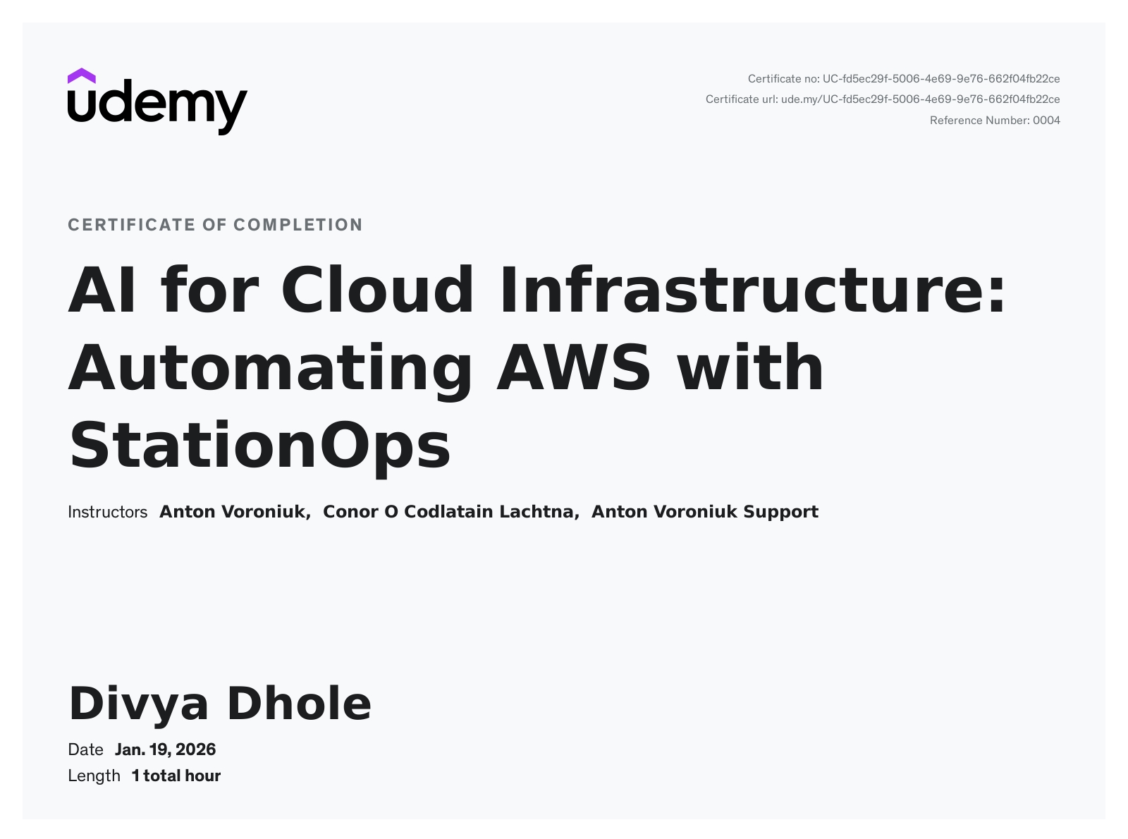 AWS StationOps